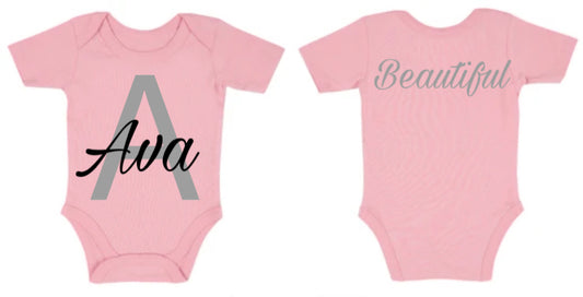 Baby Onesie(Front&Back)